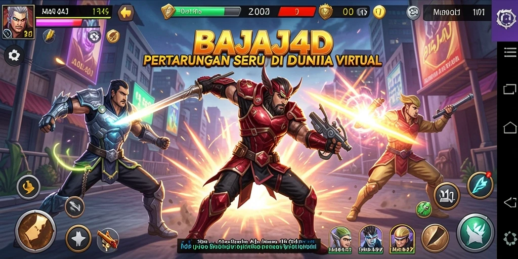 Tampilan gameplay seru dari <strong>BAJAJ4D</strong> yang memperlihatkan aksi pertarungan yang mendebarkan.