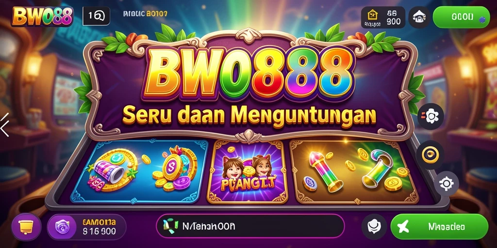 Screenshot utama BWO888 menampilkan gameplay seru dan mengasyikkan.