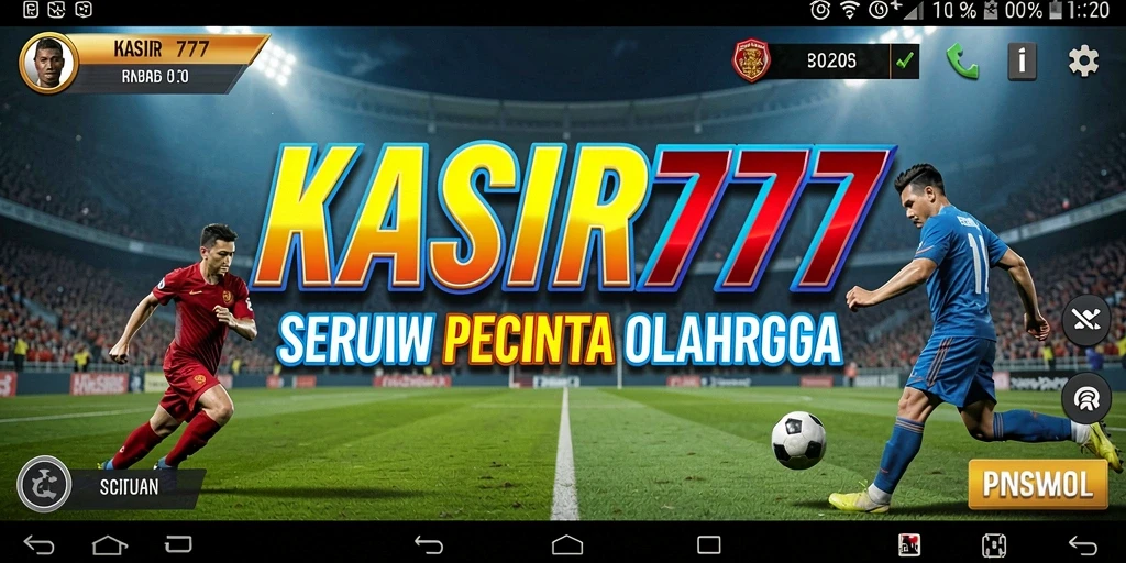 Tangkapan layar KASIR777 menampilkan aksi seru dalam permainan olahraga.