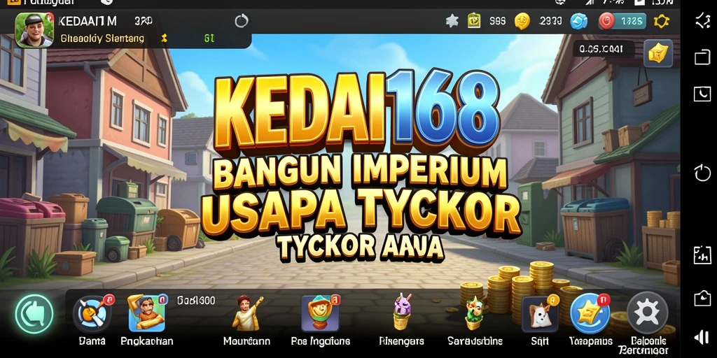 Tampilan gameplay KEDAI168 yang seru dan menarik.