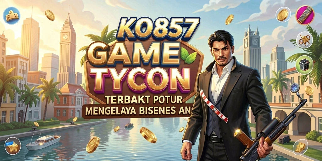 Tampilan gameplay KO857 yang menarik dan interaktif dalam simulasi Tycoon.