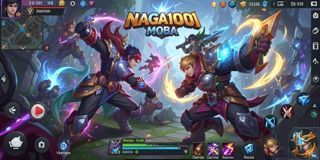 Gameplay seru MOBA di NAGA1001 yang menegangkan dan menyenangkan.