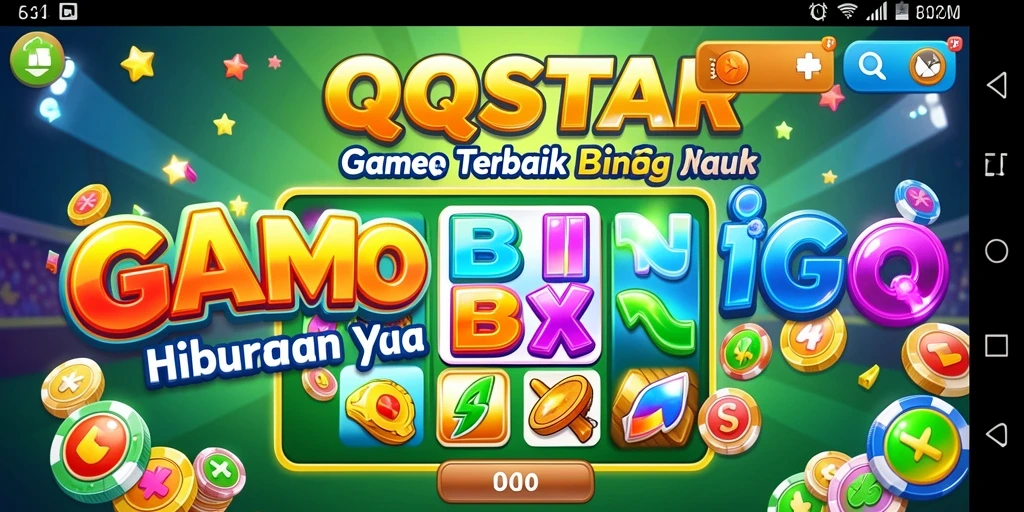 Gameplay seru Bingo di QQSTAR dengan berbagai tema menarik.