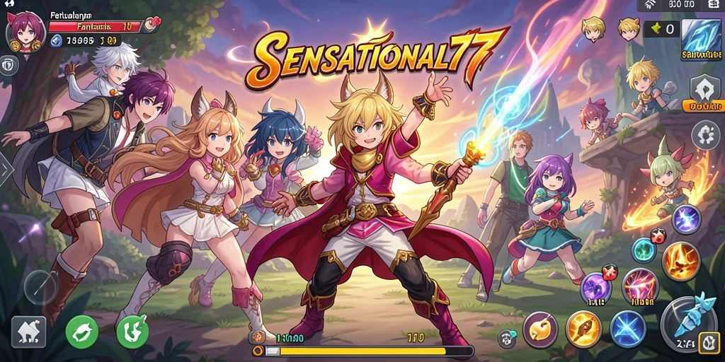 Screenshot dari gameplay SENSATIONAL77 yang menarik dan penuh aksi.